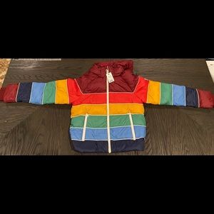 Marine Layer ML x LF Apres Rainbow Puffer (XSMALL)
